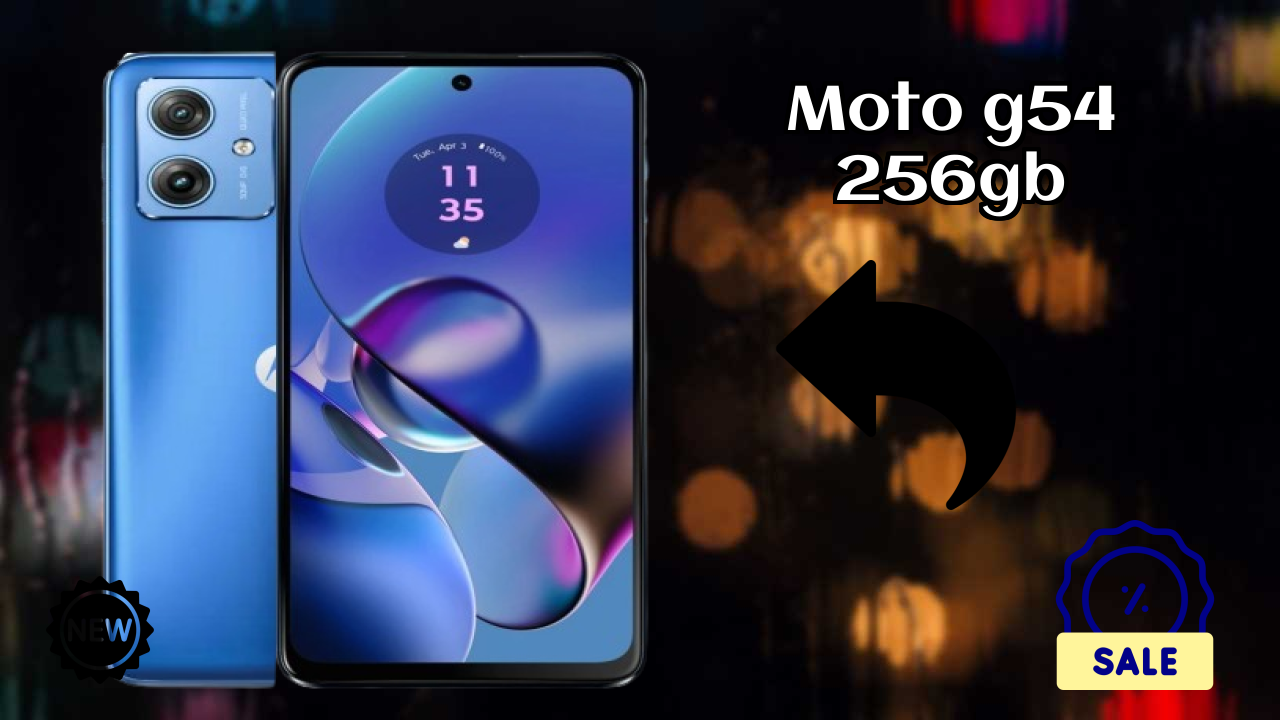 Moto G54 256GB at ₹16,999 - Best Deal Available