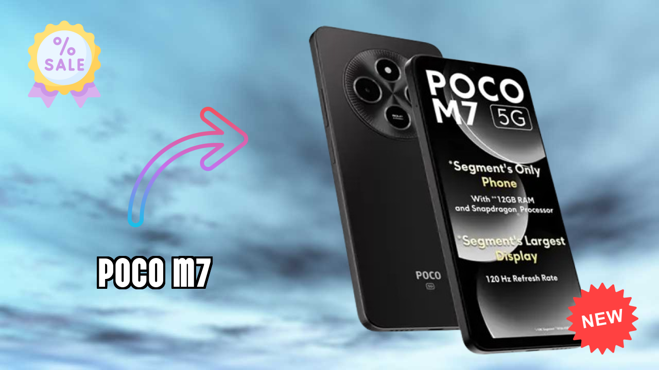 POCO M7 Display Analysis: 6.88 Inches (17.48 Cm) Screen