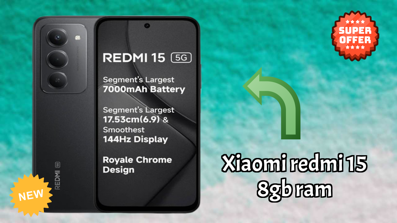 Xiaomi Redmi 15 8GB RAM Battery Review: 7000 MAh Charging Time